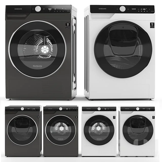 Washing machine and dryer Samsung